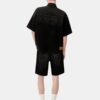 AMIRI 3D SHORT SLEEVE SNAP SHIRT