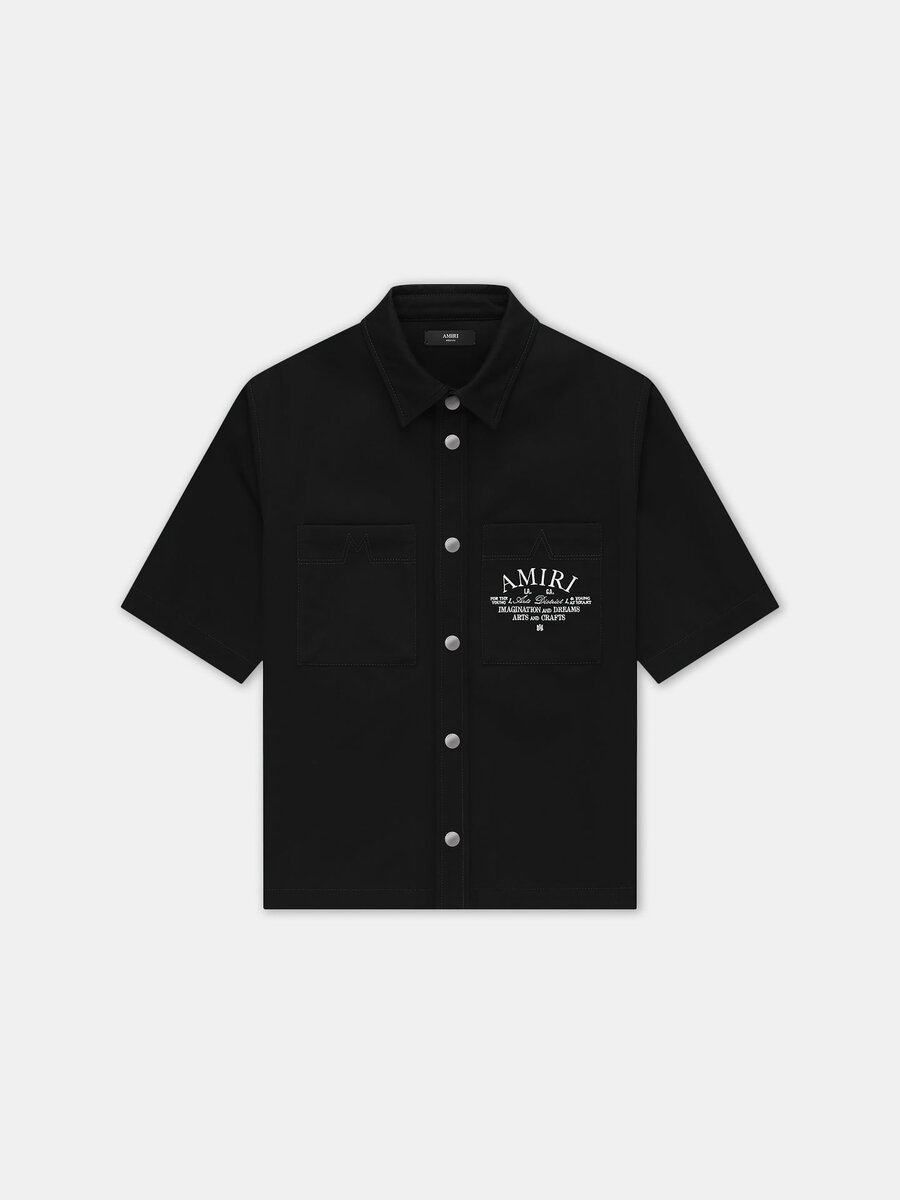 AMIRI ARTS DISTRICT CAMP SHIRT