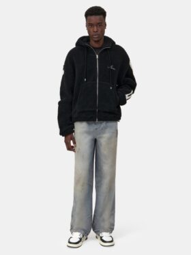 BONES FLEECE ZIP HOODIE