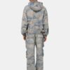 CAMO JACQUARD BAGGY CARGO JEAN