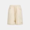 DRAWSTRING DENIM SHORT