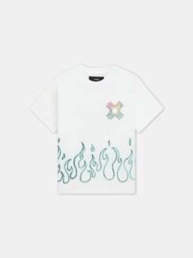 KIDS' MA QUAD FLAMES OVERSIZED TEE
