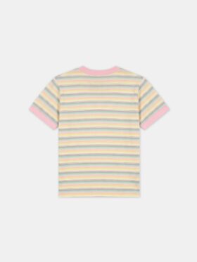 KIDS’ MA STRIPED RINGER TEE
