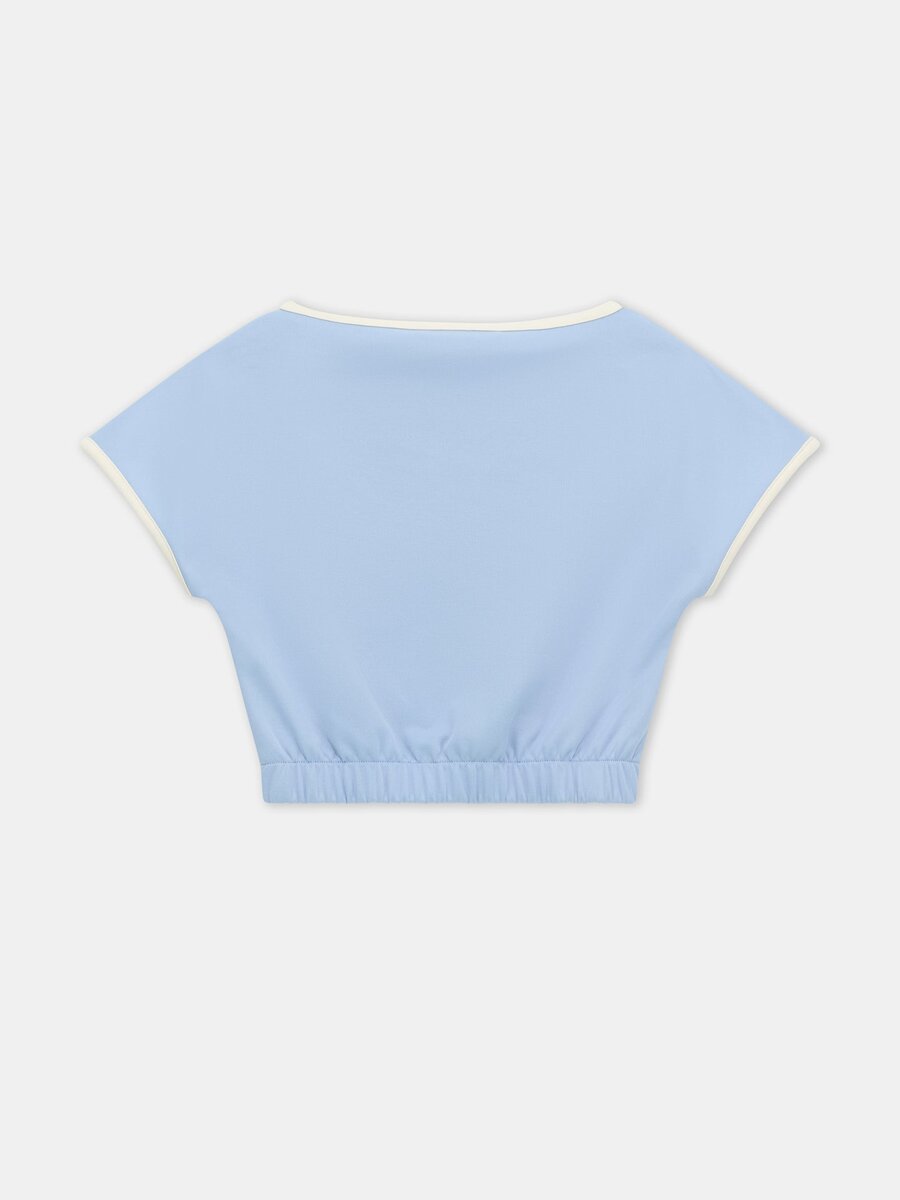 KIDS' ROUND MA SHORT SLEEVE TOP