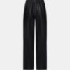 LEATHER TRACK PANT