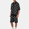 MA QUAD CHECK MESH KNIT SHORT