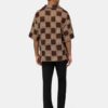 MA QUAD CHECKER OVERSIZED CAMP SHIRT