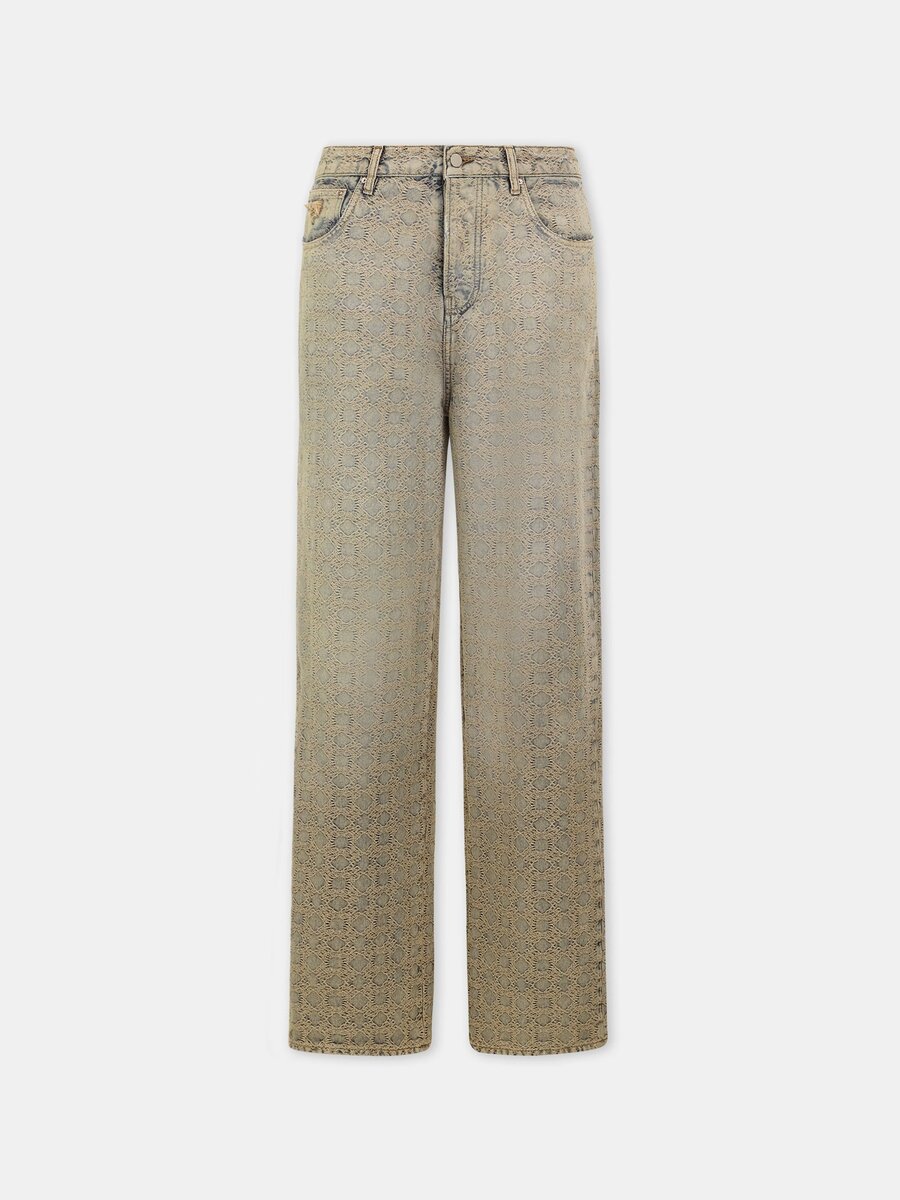 MA QUAD JACQUARD BAGGY JEAN
