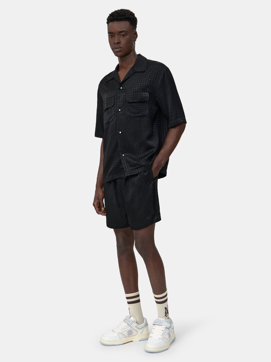 MA QUAD JACQUARD CAMP SHIRT