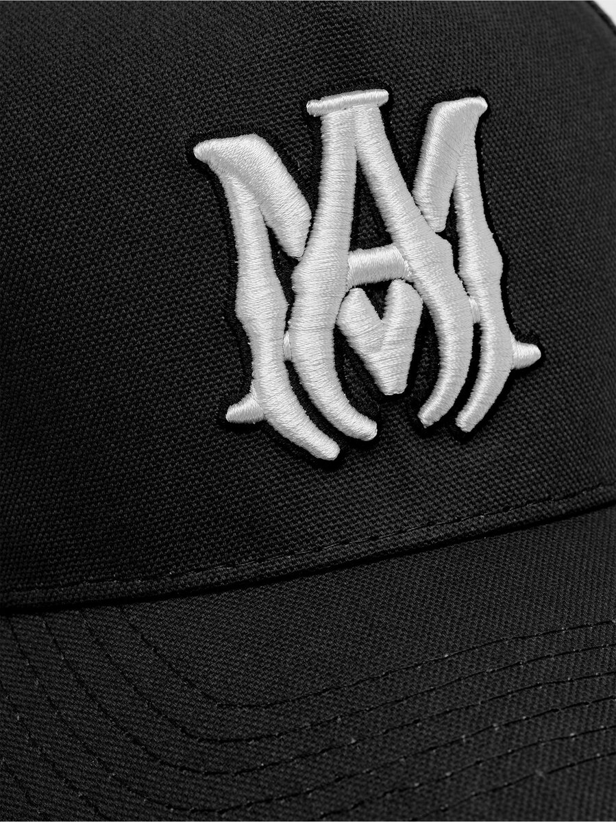 MA STAGGERED AMIRI FULL CANVAS HAT