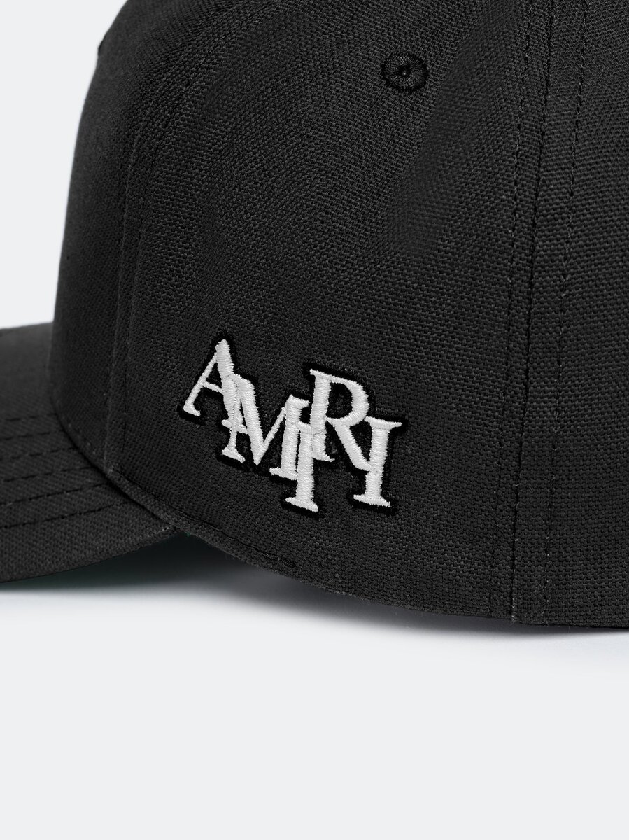 MA STAGGERED AMIRI FULL CANVAS HAT