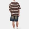 MA STRIPED OVERSIZED POLO
