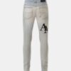 STAGGERED LOGO SKINNY JEAN