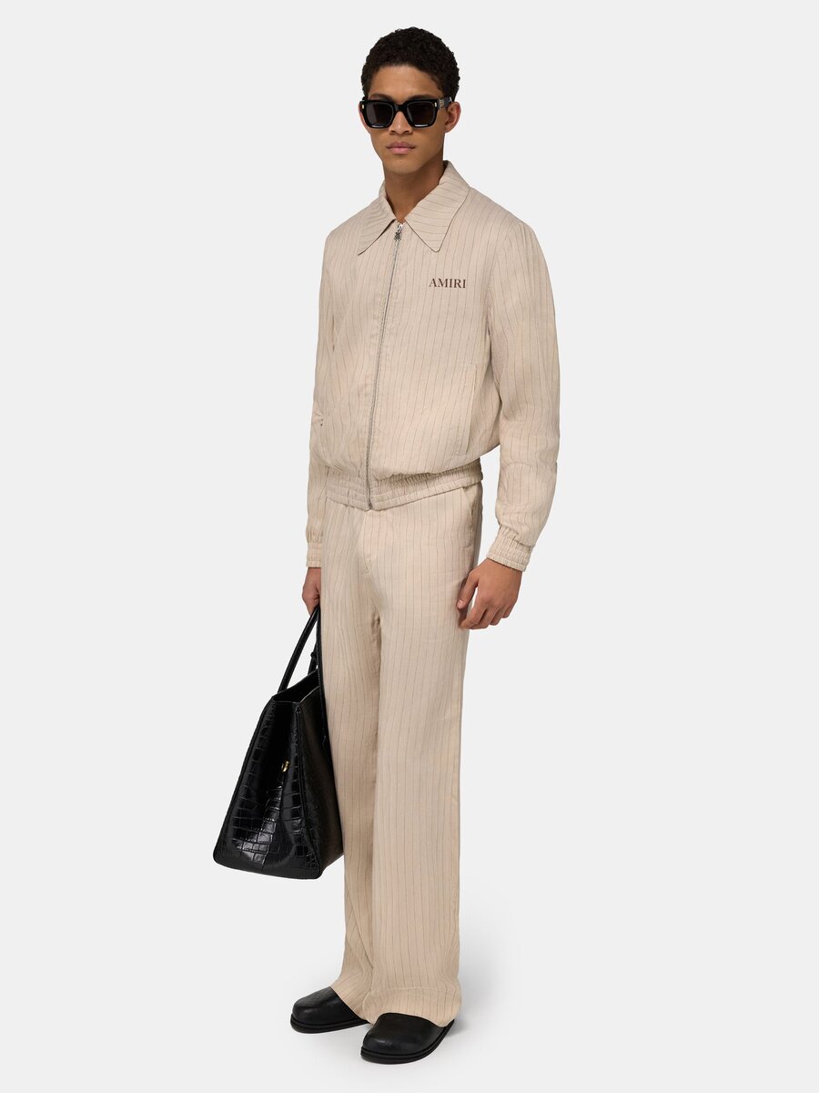 STRIPED BLOUSON