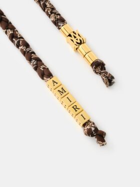 WOMEN'S AMIRI BRAIDED KEYCHAIN
