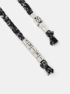 WOMEN'S AMIRI BRAIDED KEYCHAIN