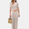 WOMEN'S AMIRI CROCHET MESH PANT