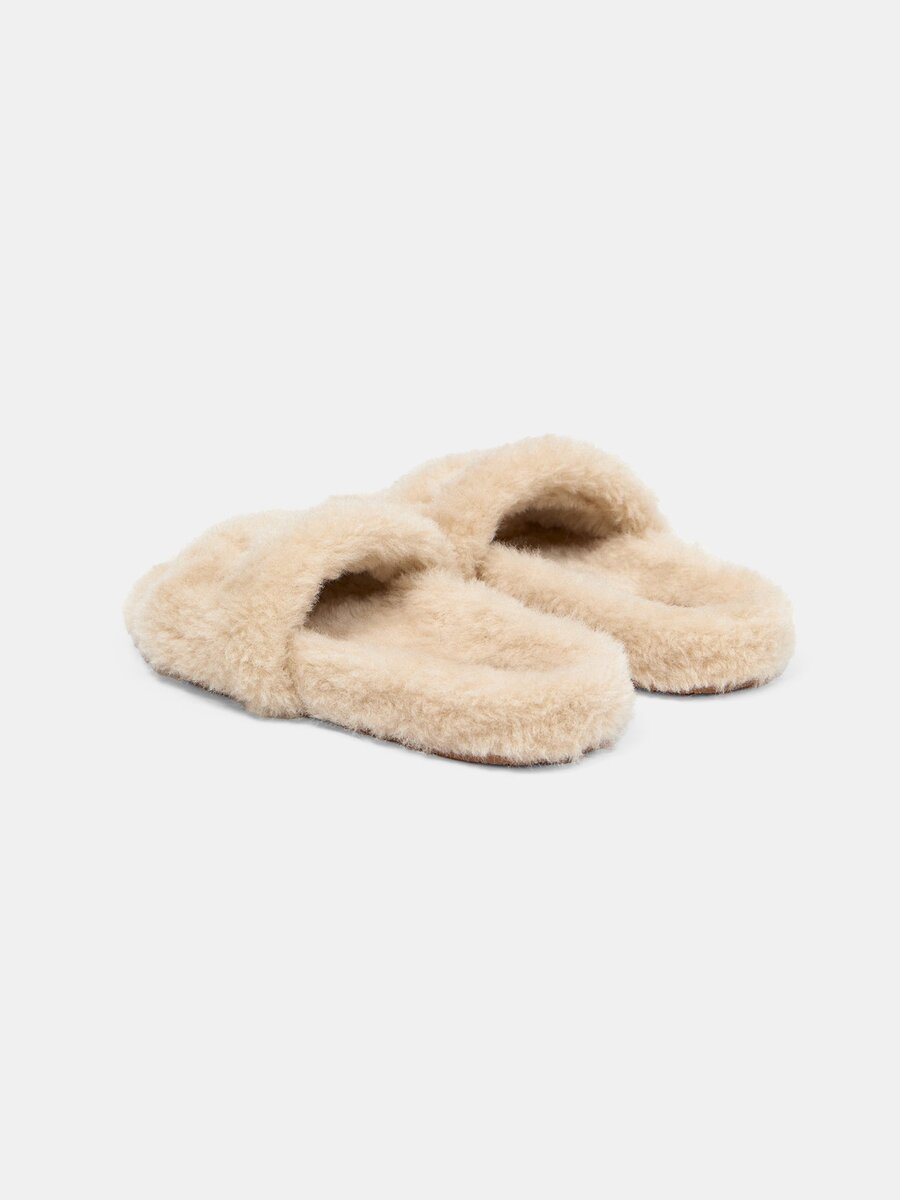 WOMEN'S AMIRI SHEARLING SLIDE