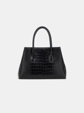 WOMEN’S EMBOSSED CROC HONEY 40 TOTE