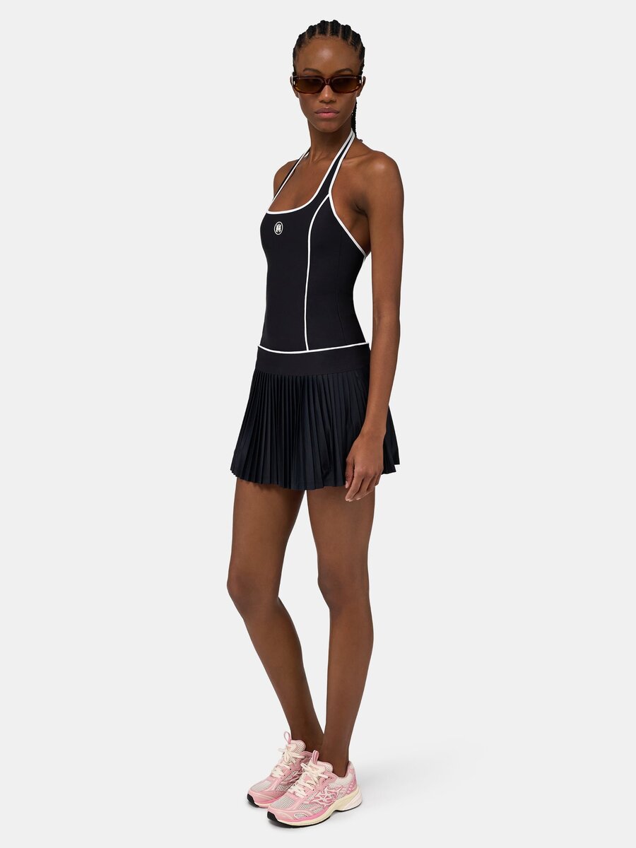WOMEN'S MA PLEATED MINI DRESS
