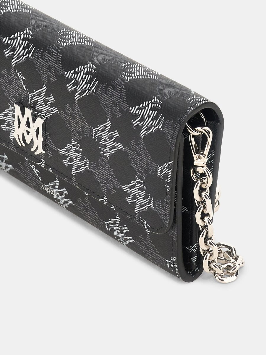 WOMEN'S MA QUAD CANVAS WALLET ON CHAIN