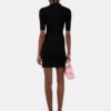 WOMEN'S SCRIPT RIB KNIT SS POLO