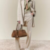 WOMEN'S SUEDE CROC HONEY 40 SHOULDER