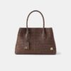 WOMEN'S SUEDE CROC HONEY 40 TOTE